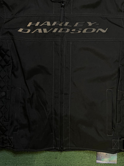 Harley Davidson black and grey jacket