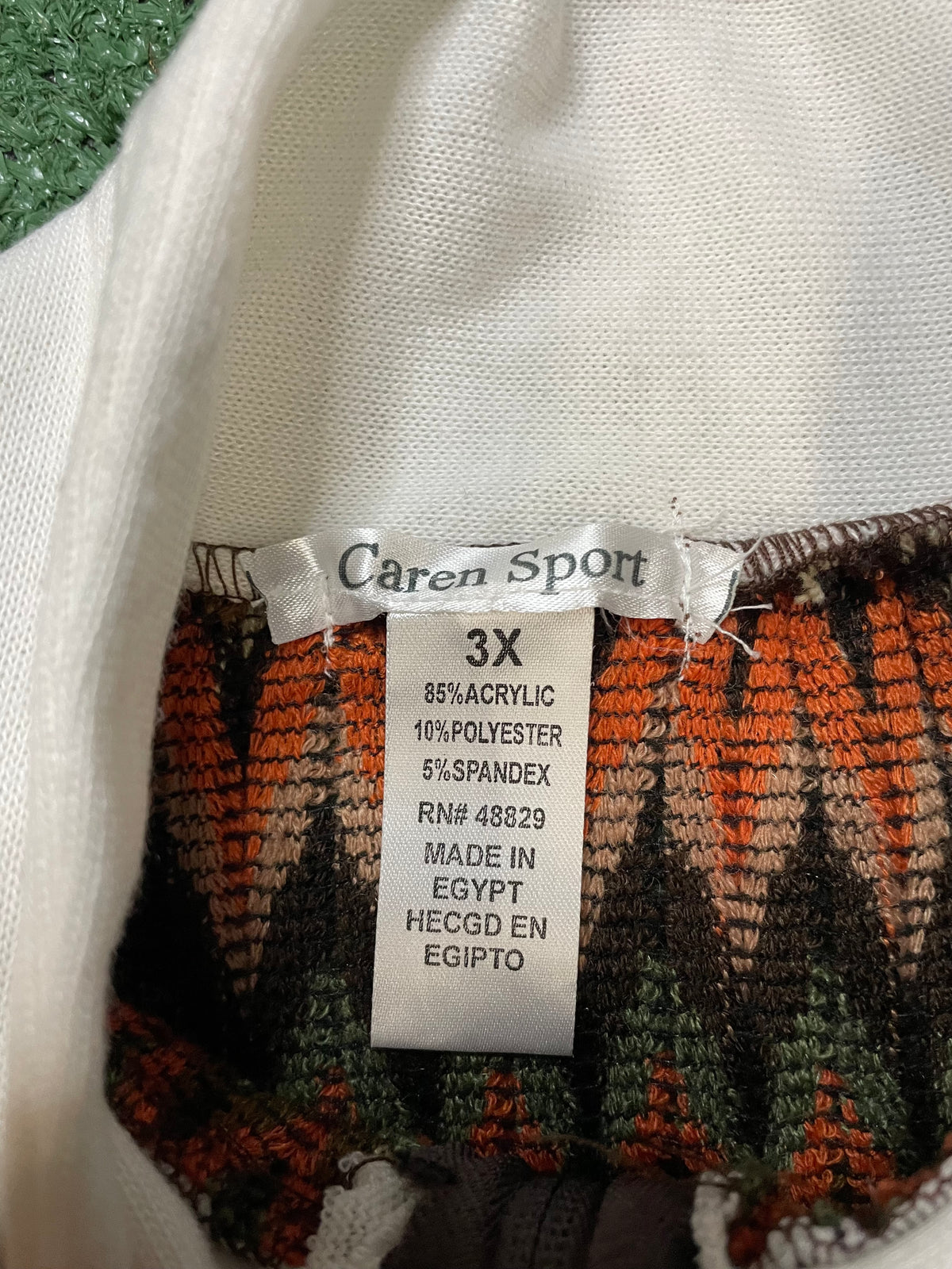 Caren sport full zip knit jacket
