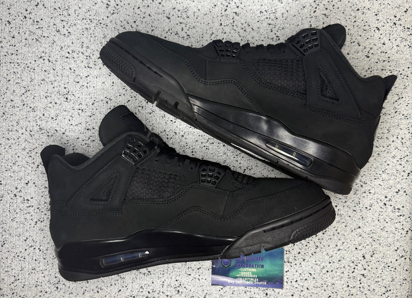 Jordan 4 Black Cat 11 Men/12.5 Women “Preowned”
