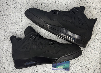 Jordan 4 Black Cat 11 Men/12.5 Women “Preowned”
