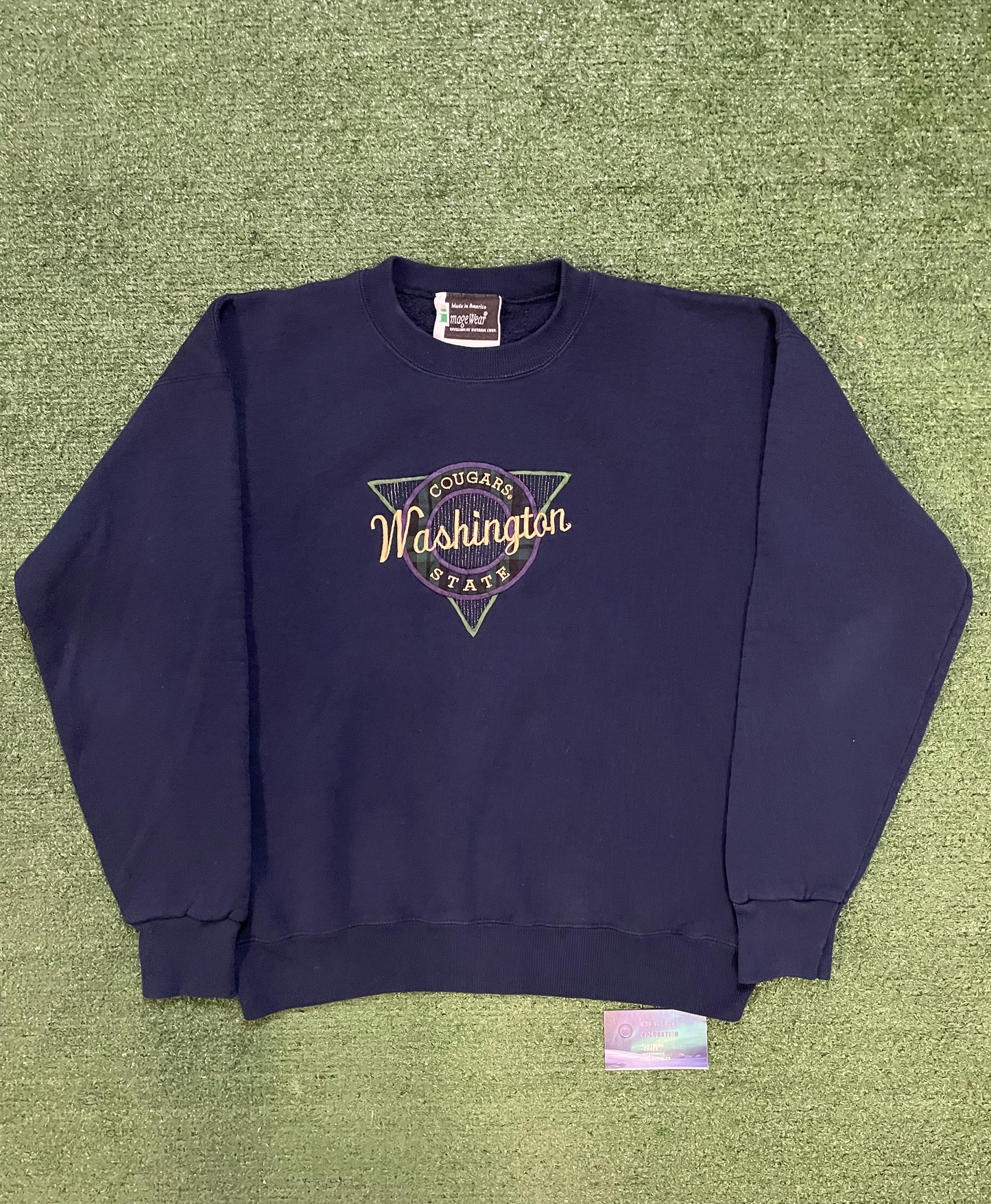 Vintage 1990s cougars Washington state WSU Washington state cougars crewneck