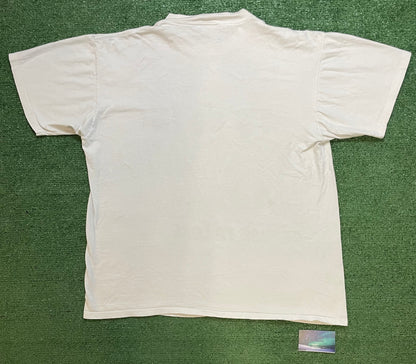 Vintage 1990s Seattle Mariners M’s do it Seattle Post intelligencer newspaper tee