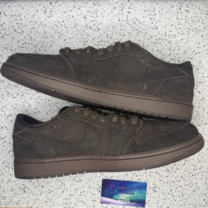 Jordan 1 Low Travis Scott Velvet 12 Men “Preowned”