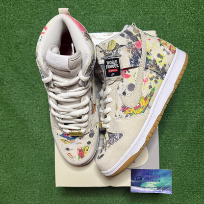 Nike Dunk SB High Supreme Rammellzee 9 Men “Preowned”