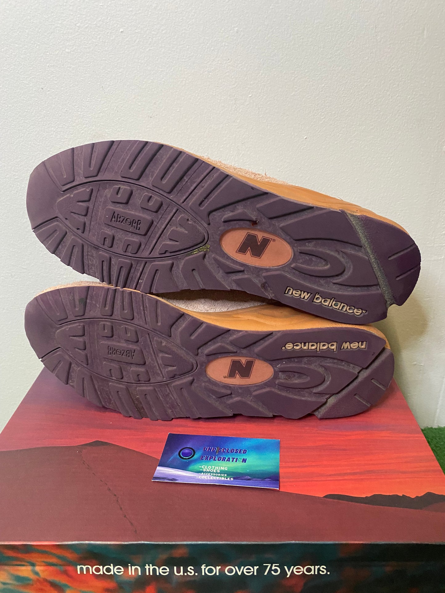 New balance 990v2  Salehe bembury Sand be the time  size 10men/11.5women