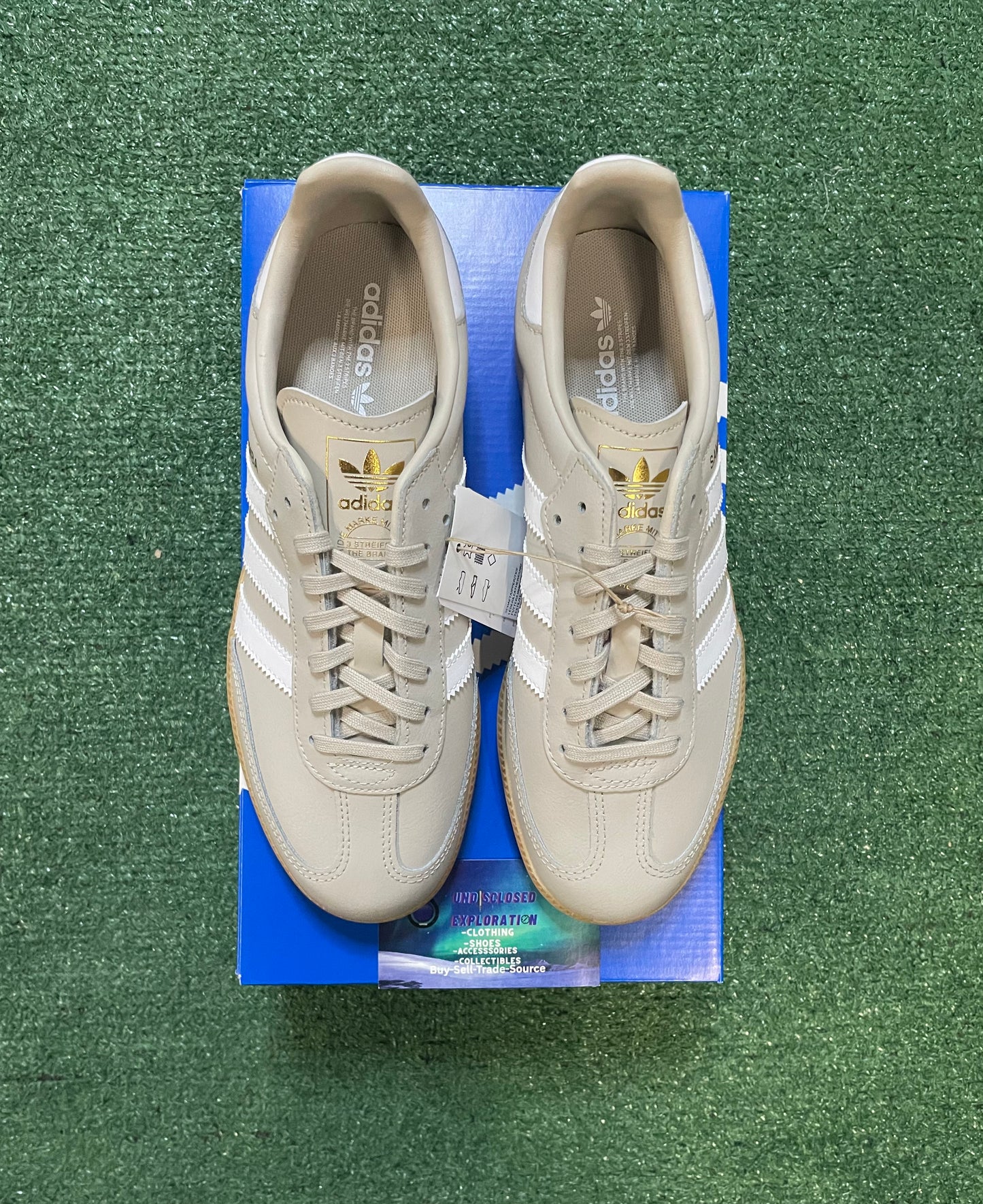 Adidas Samba OG beige cloud white gum