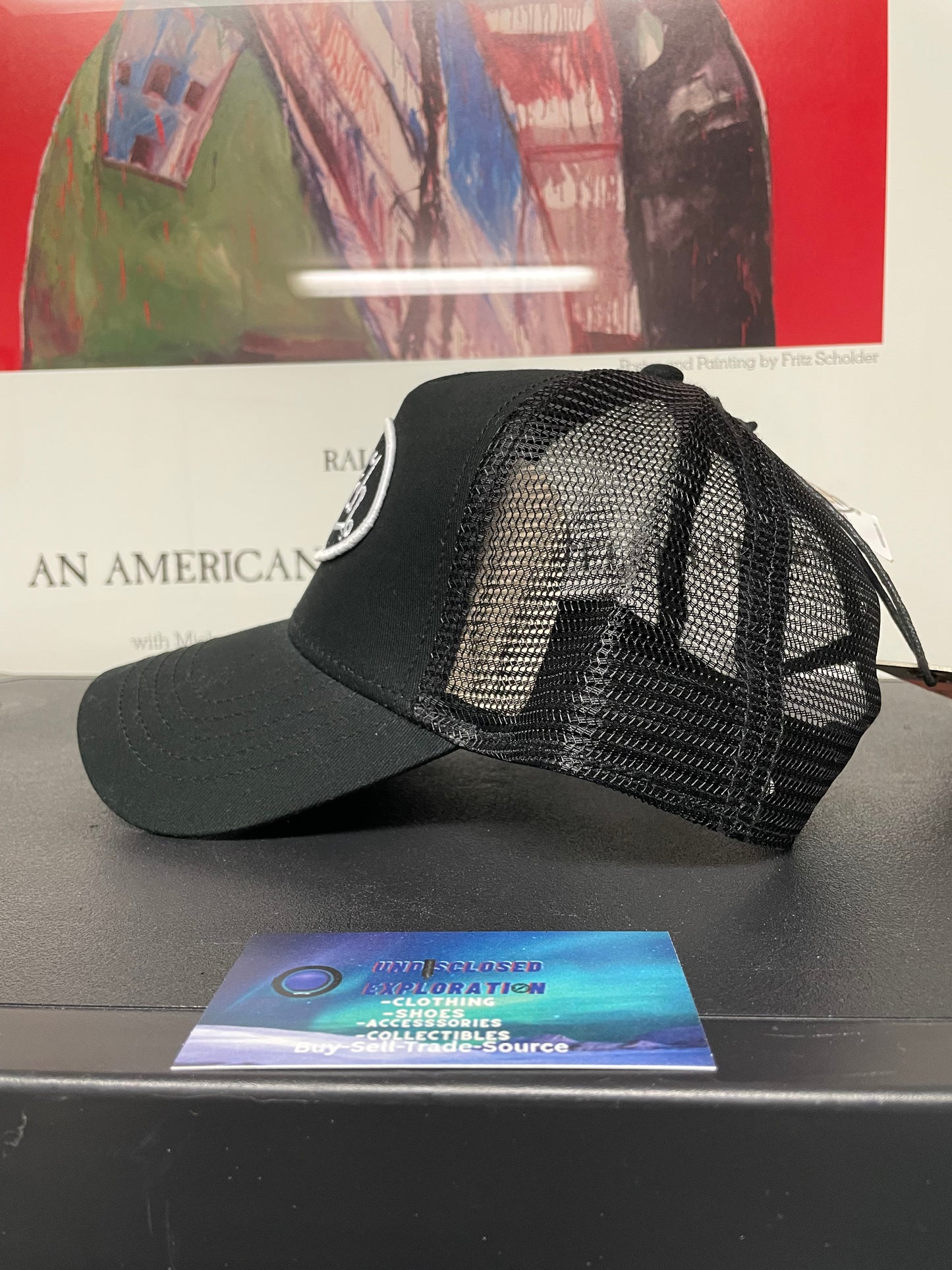 Von Dutch black and white hat