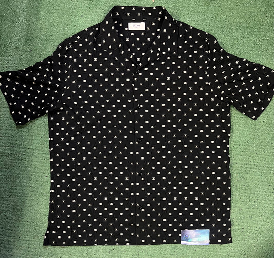 Celine triomphe button up shirt