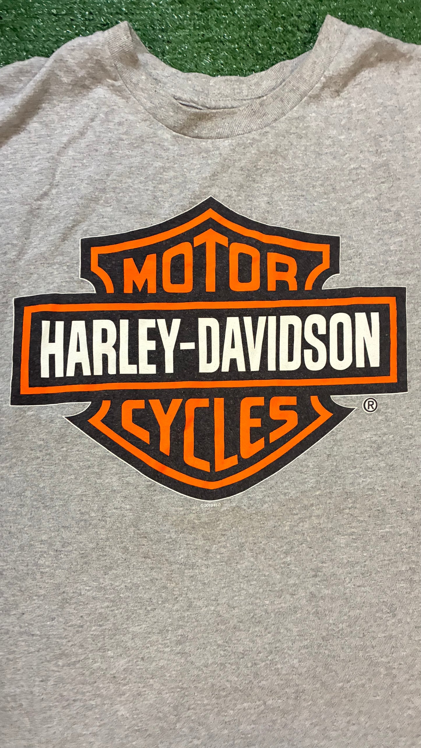 Harley Davidson grey Las Vegas tee