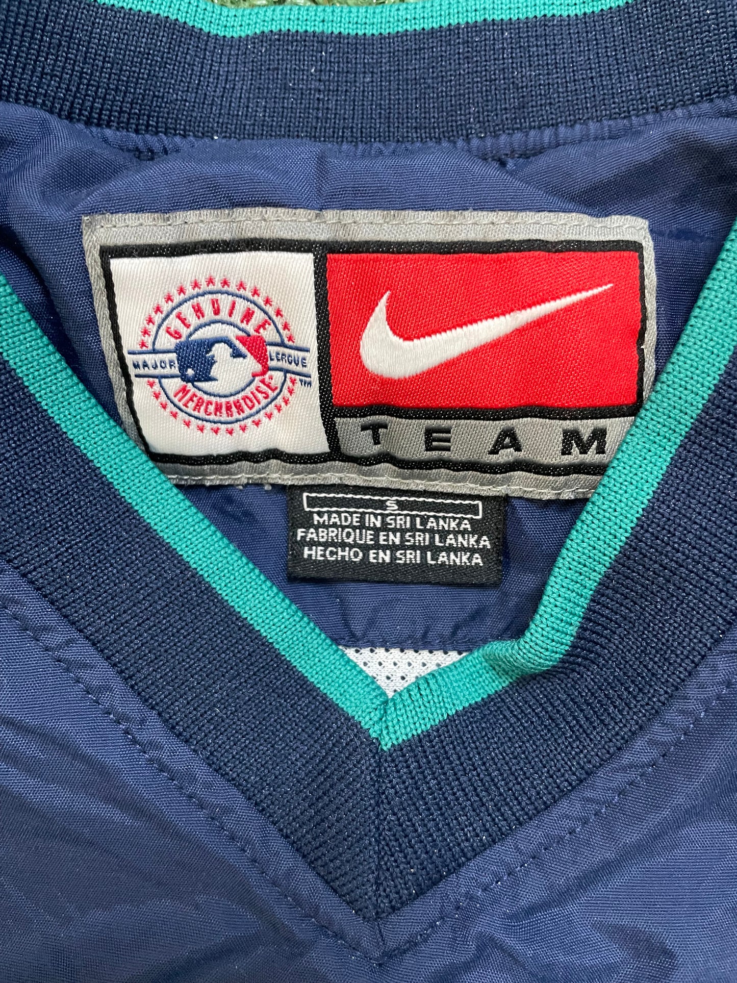 Vintage 1990s Seattle Mariners MLB Nike center swoosh crewneck pullover