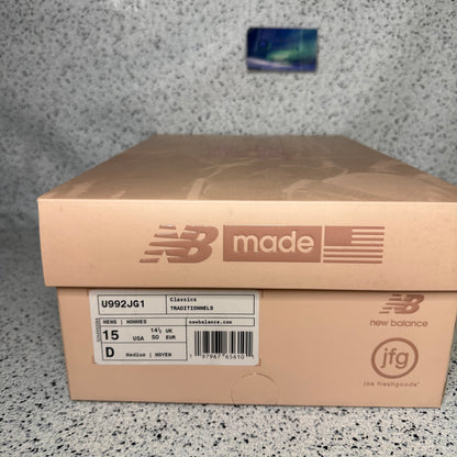 New Balance 992 Joe Freshgoods Aged Well