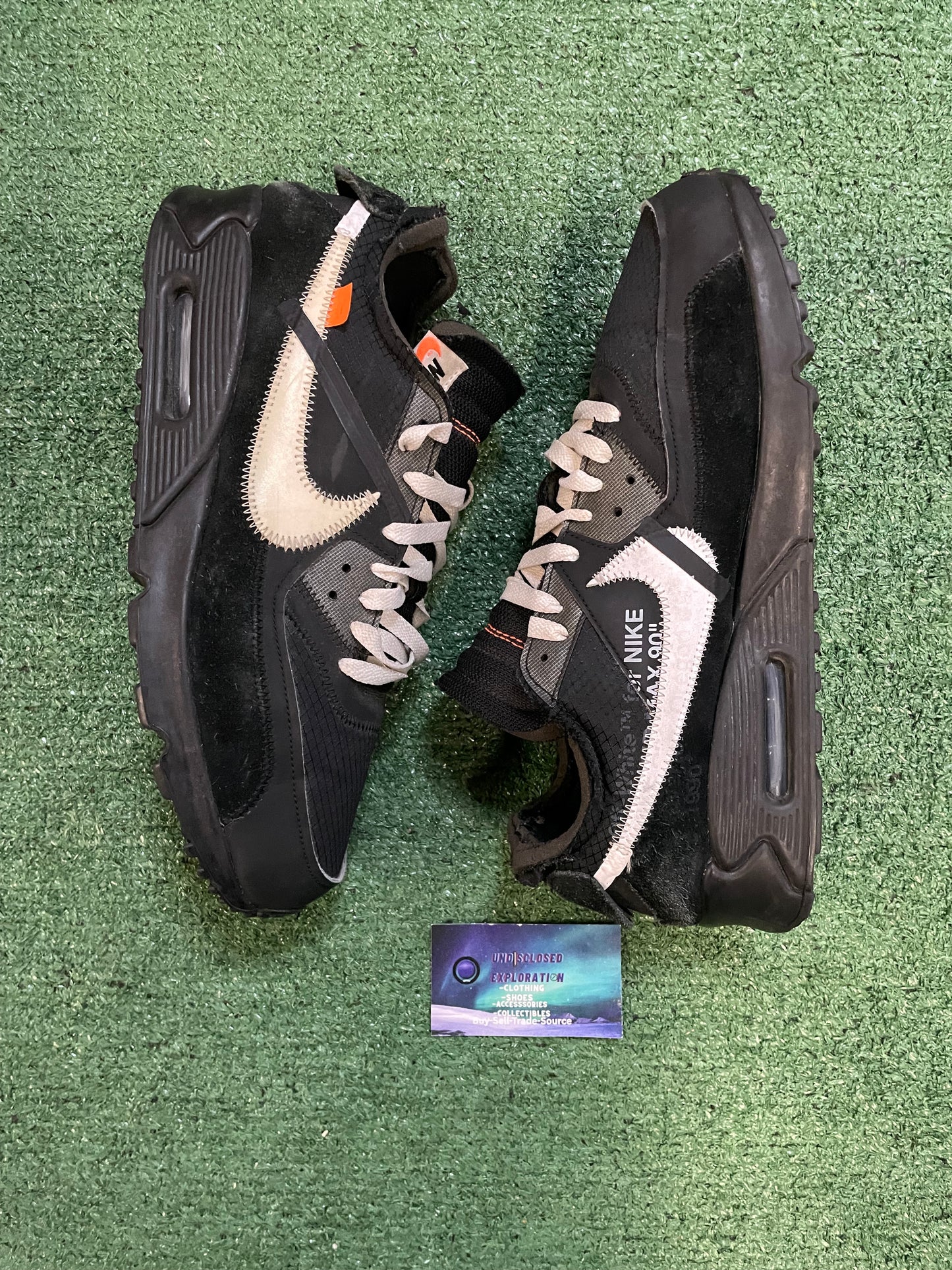 Nike X Off White air max 90 size 12men/13.5women