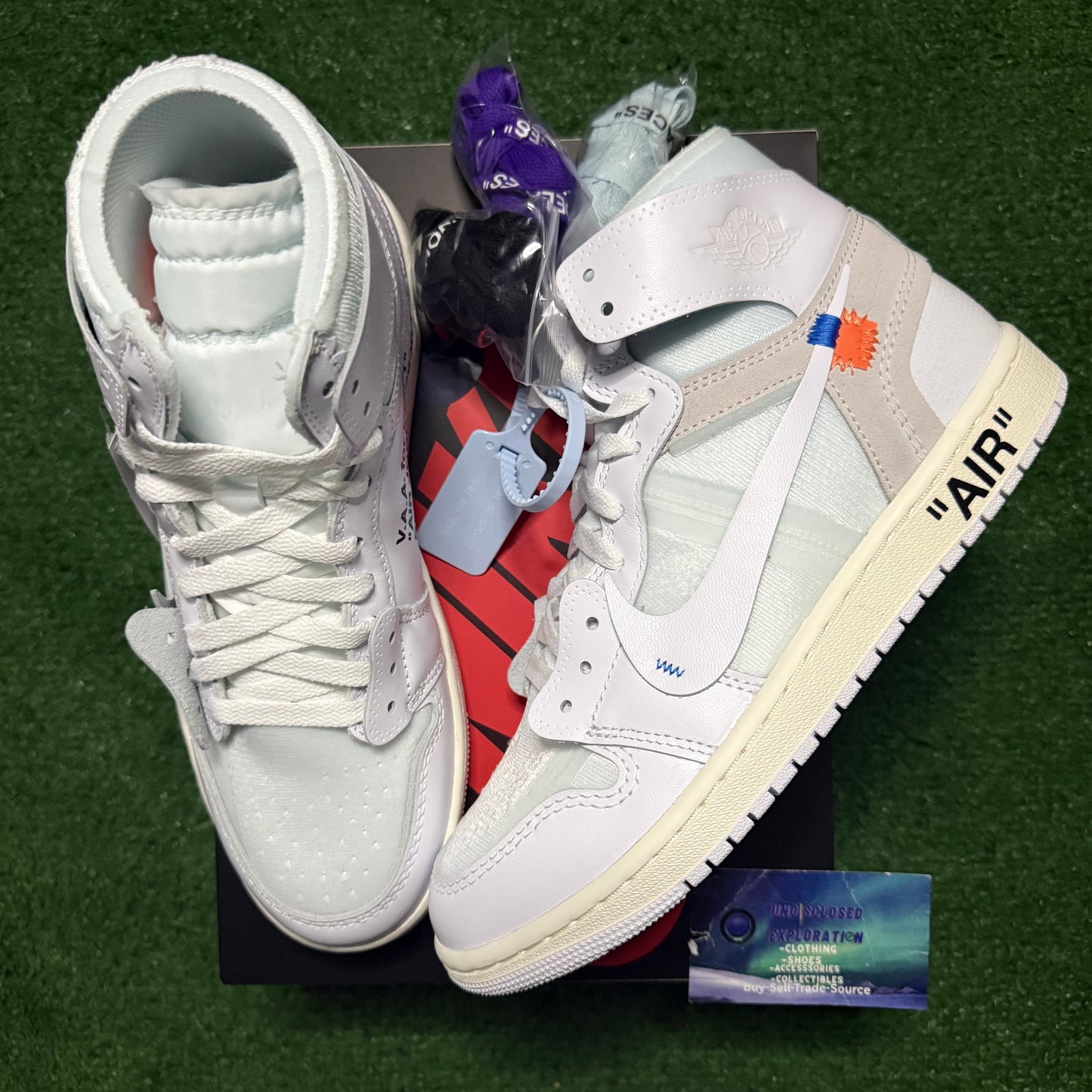 Jordan 1 VAA Alaska Off White