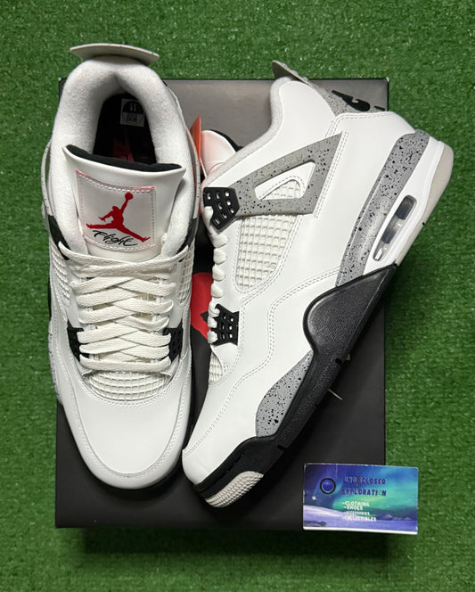 Jordan 4 White Cement 2025