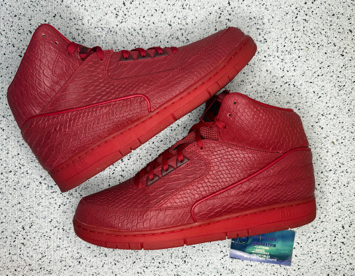 Nike Air Python Red October 12 Men/13.5 Women “Preowned”