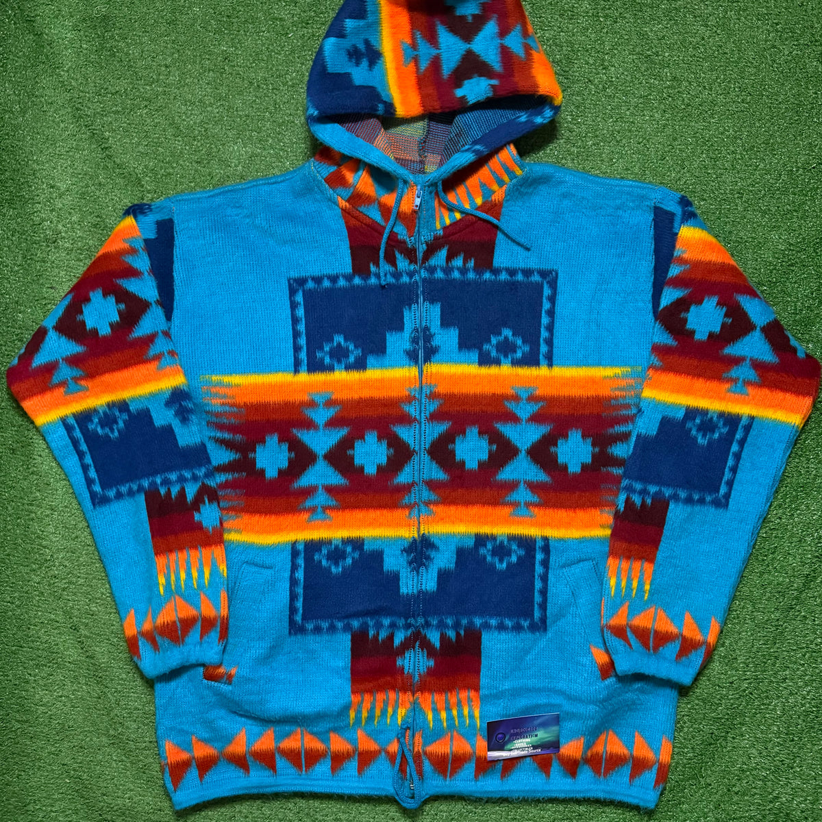 Artesanias Tuntaquimba Wool Hoodie