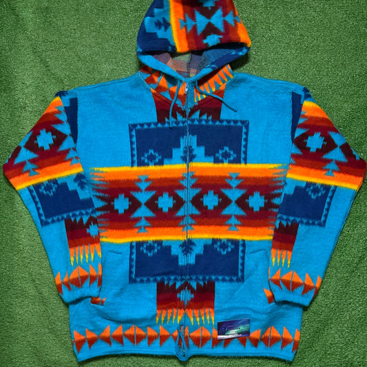 Artesanias Tuntaquimba Wool Hoodie