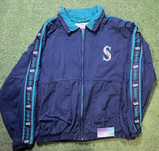 Vintage 1990s Seattle Mariners embroidered jacket
