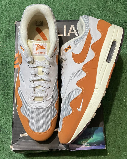 Nike air max 1 patta monarch size 14men/15.5women