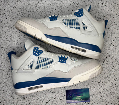 Jordan 4 Military Blue 10 Men/11.5 Women “Preowned”