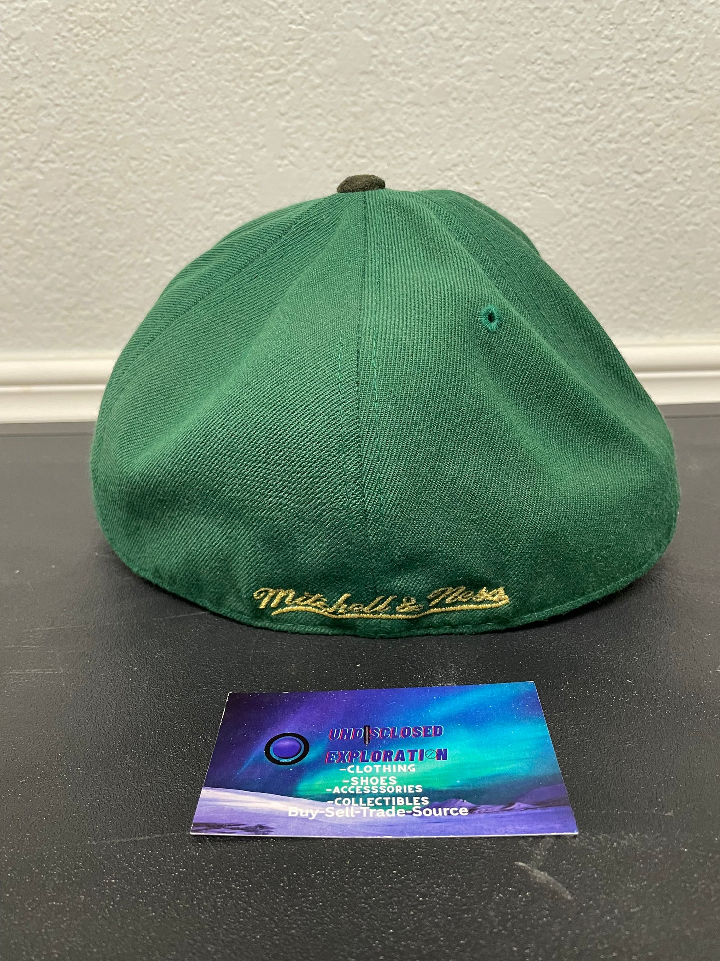 Seattle SuperSonics green skyline fitted hat
