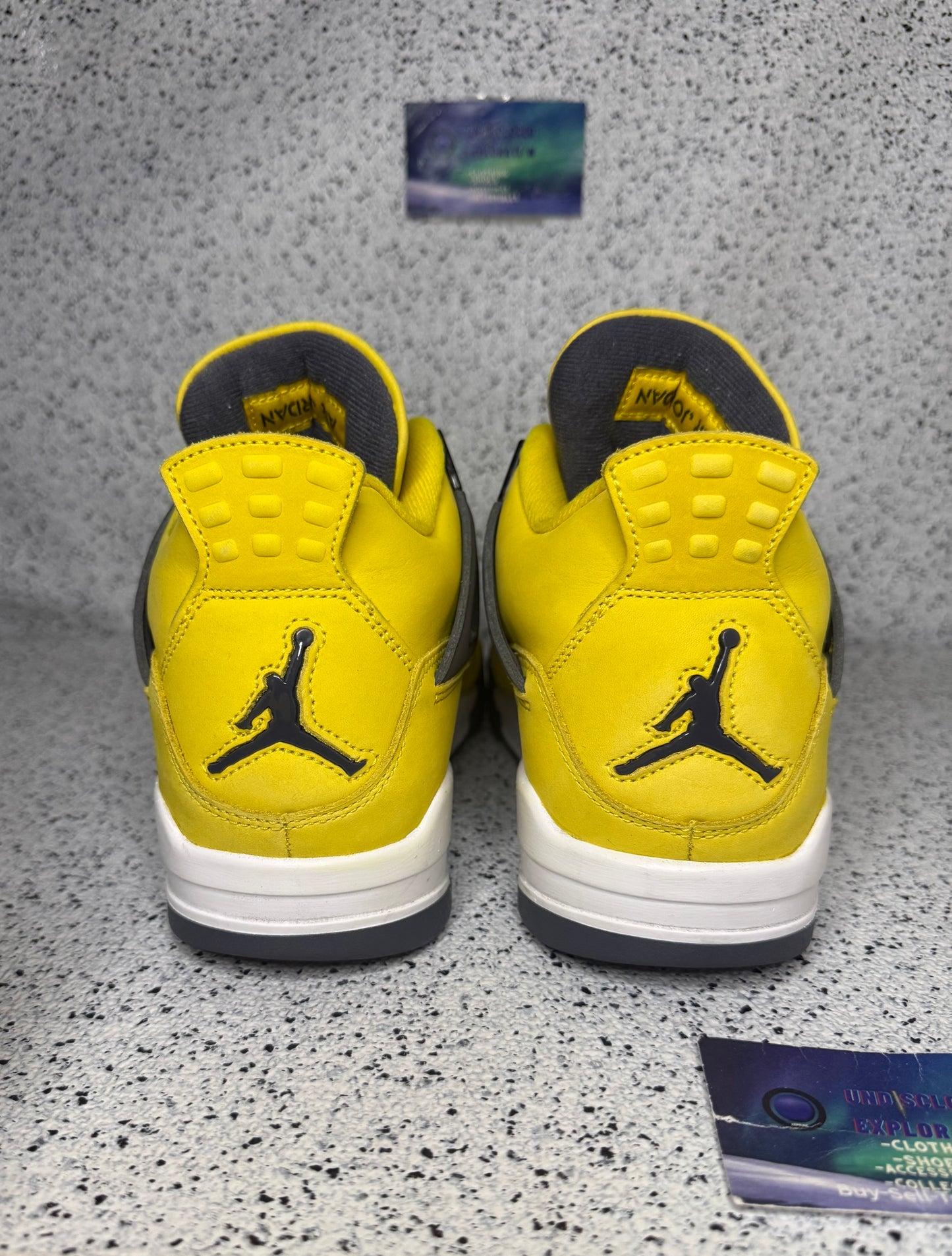 Jordan 4 Lightning 9.5 Men/11 Women “Preowned”