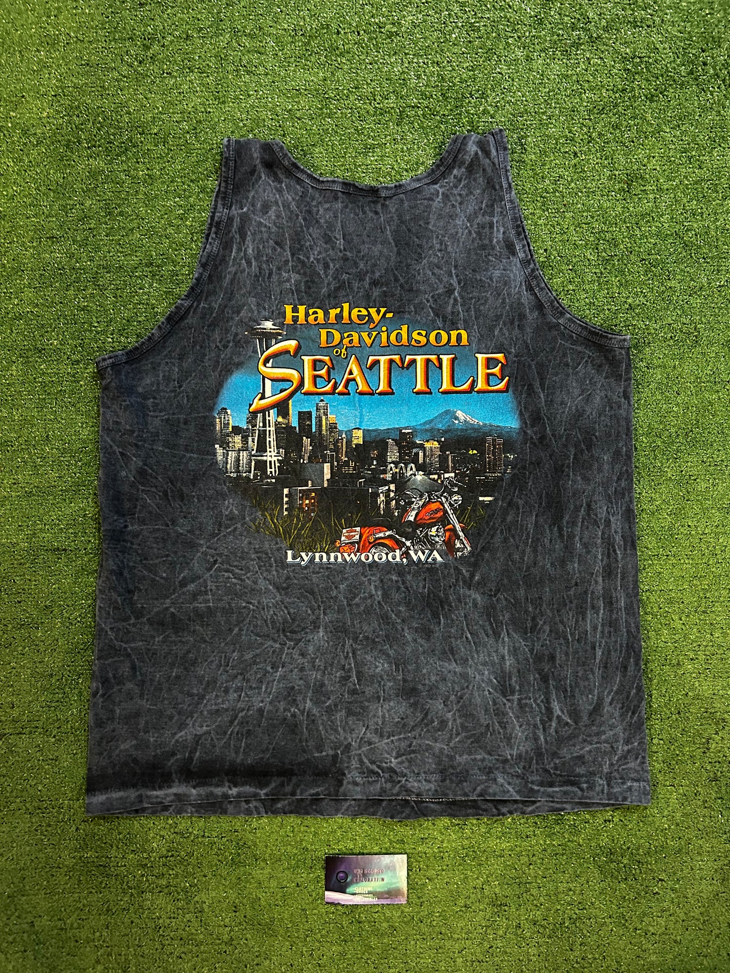 Vintage 2000s  Harley Davidson of Seattle tank top