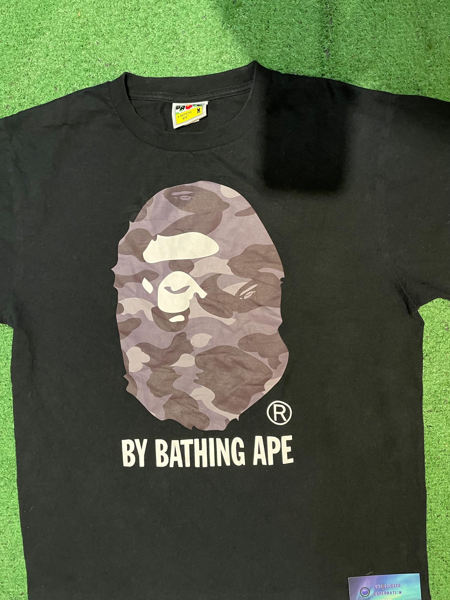 Bape by bathing ape grey camo tee