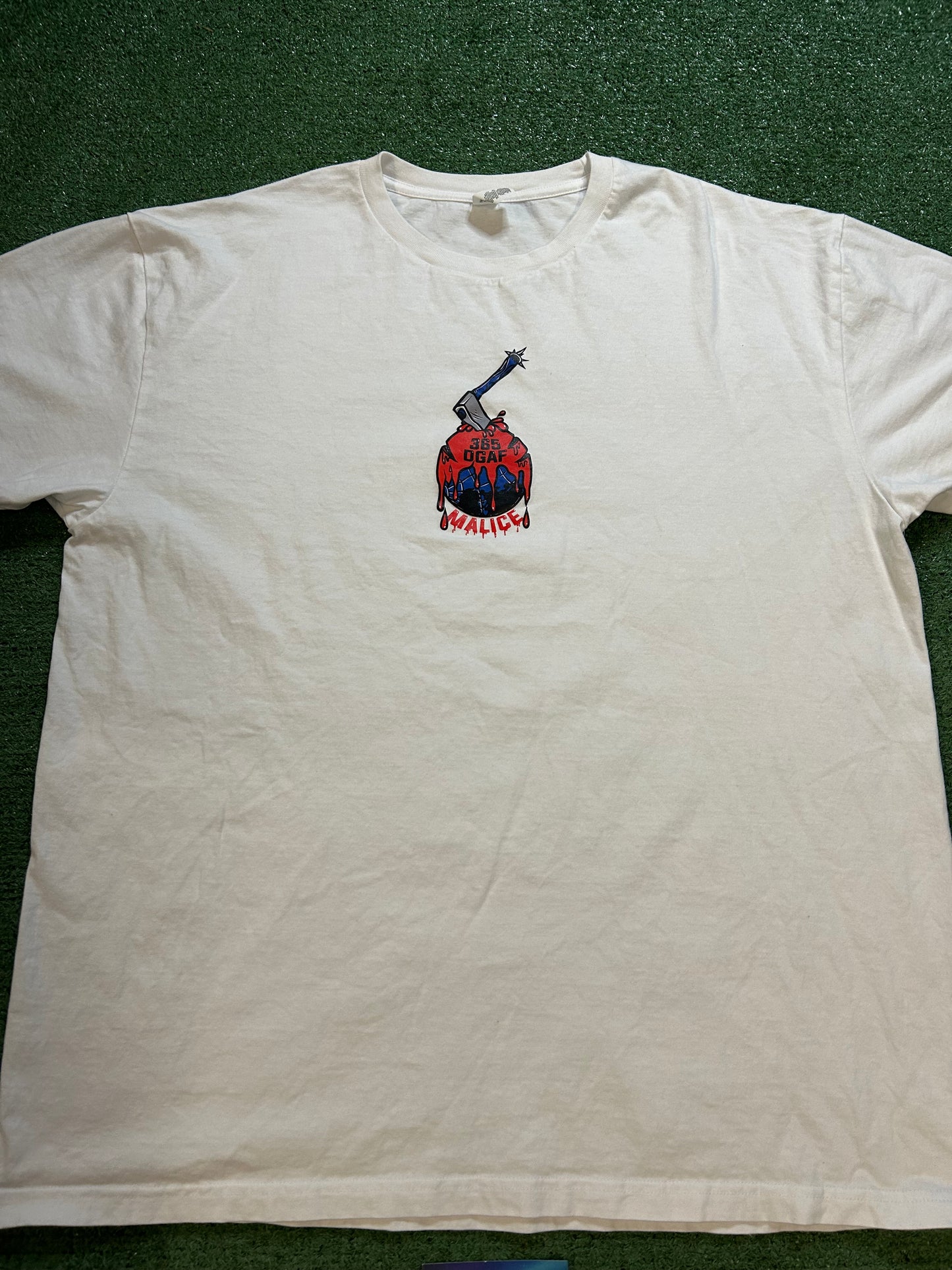 malice 365 white tee
