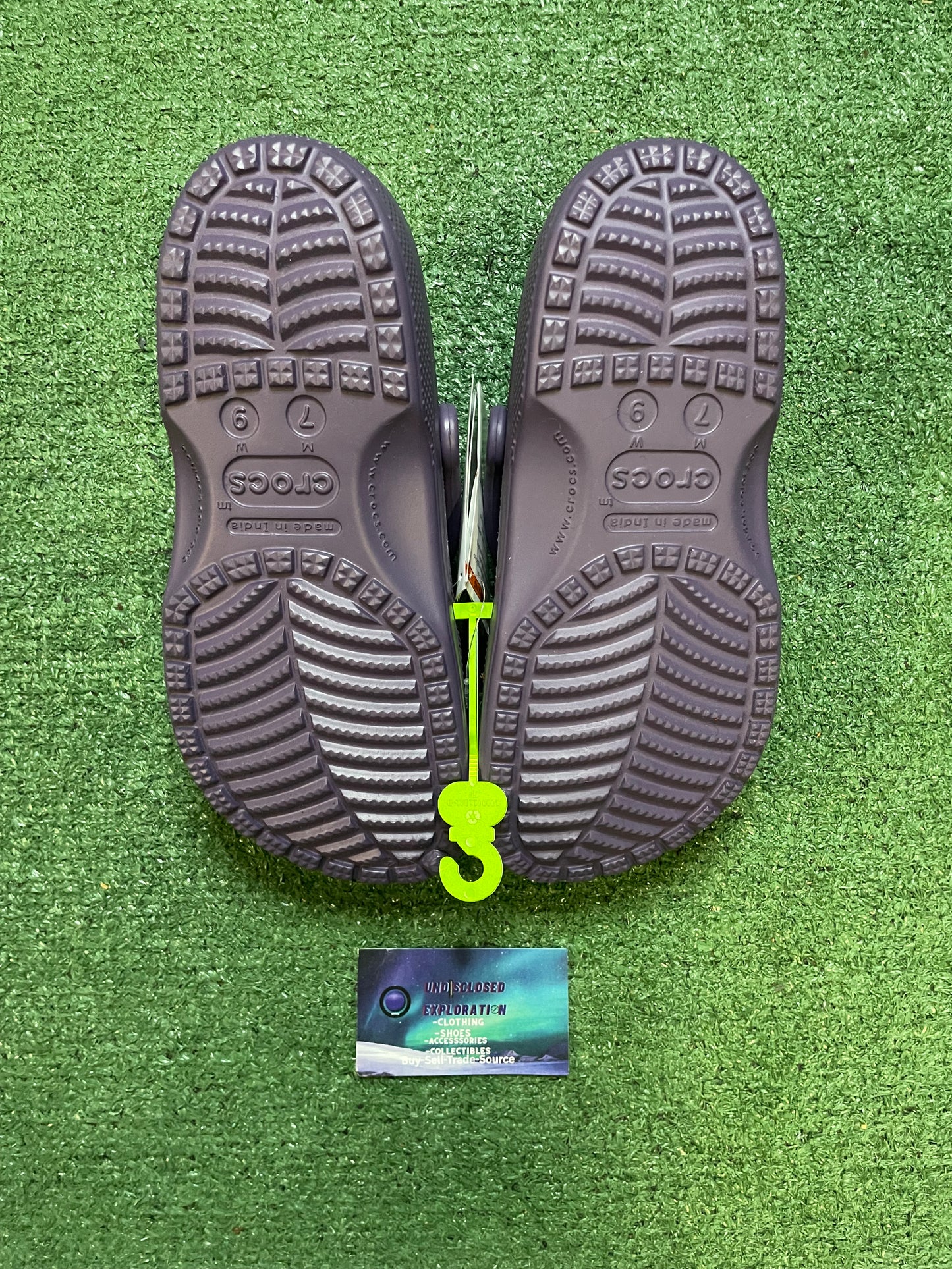 Classic clog nightshade with jibbitz charms crocs