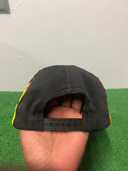 Vintage 1990s Harley Davidson flame hat