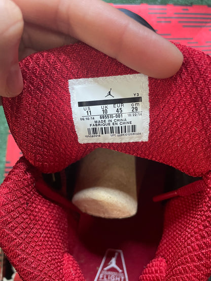 Air Jordan 29 gym red size 11men/12.5women