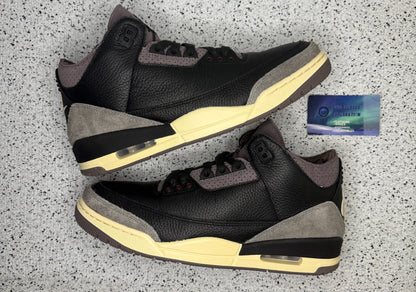 Jordan 3 A Ma Maniere While You Were Sleeping 11 Men/12.5 Women “Preowned”