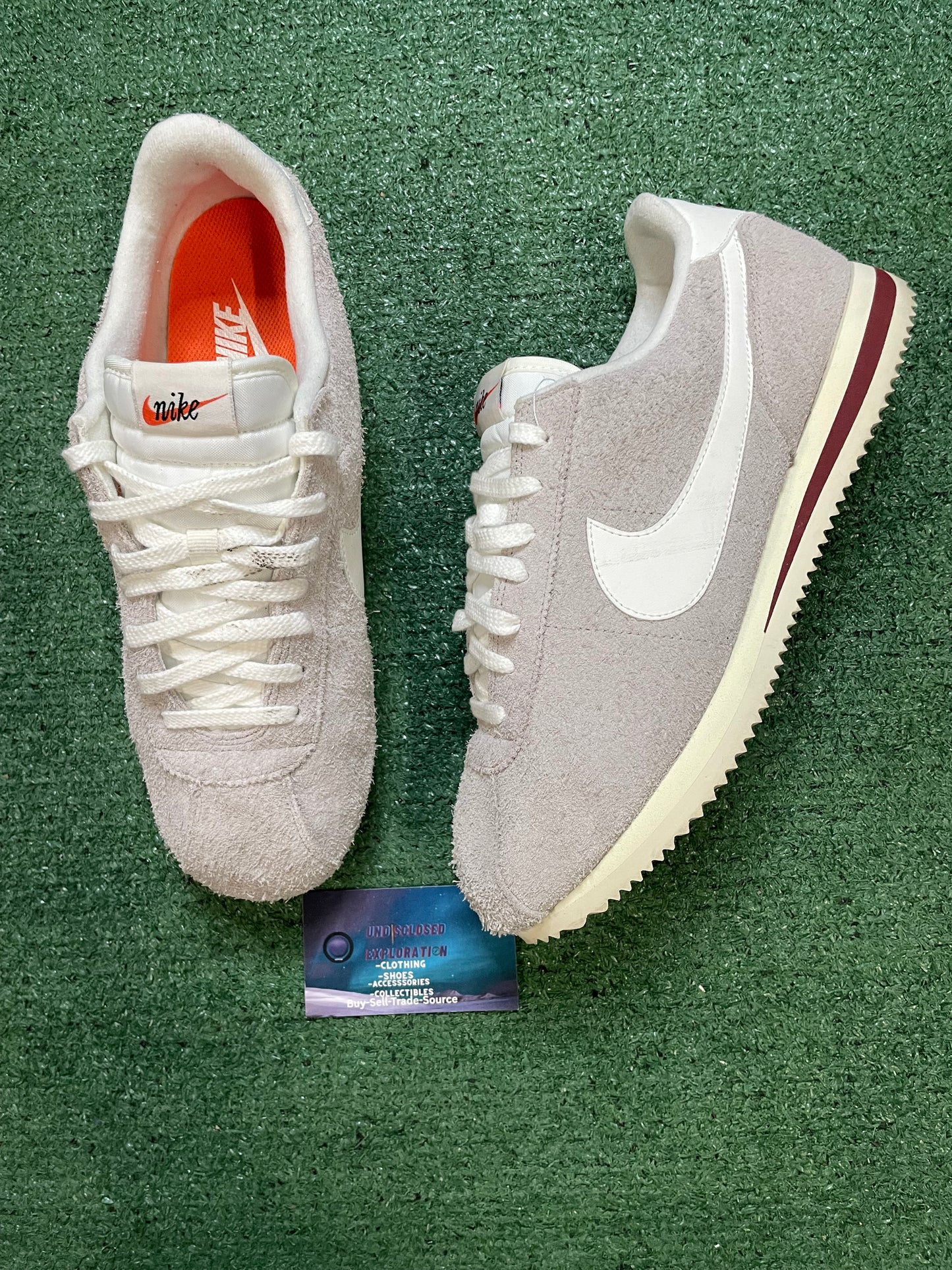 Nike Cortez grey sail suede size 10men/11.5women