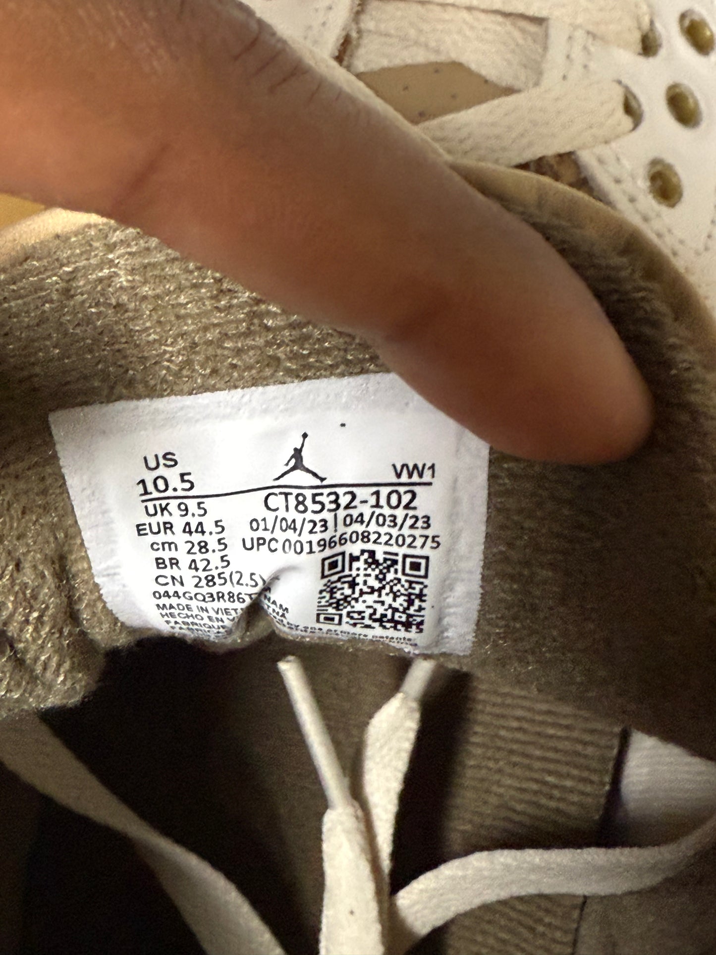 Jordan 3 Palomino