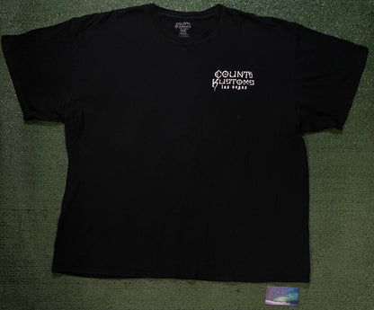 Counts Kustoms Las Vegas chrome  tee