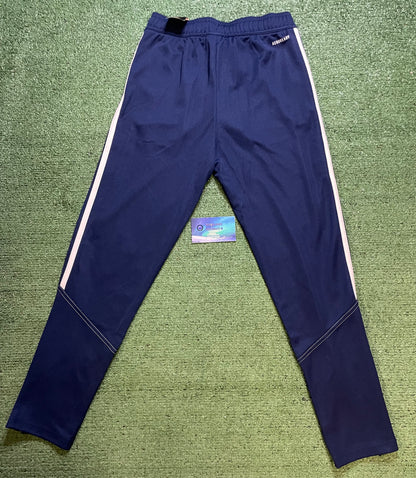 Adidas navy and white tracksuit