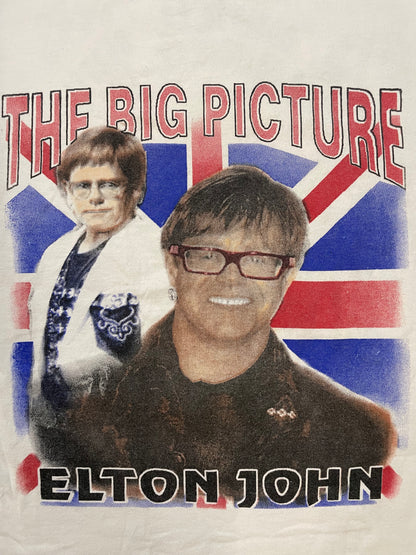 Vintage 1990s Elton John the big picture double sided tee