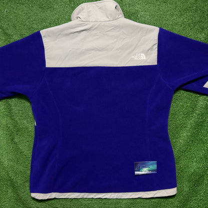Vintage Y2K North Face Denali Blue Silver