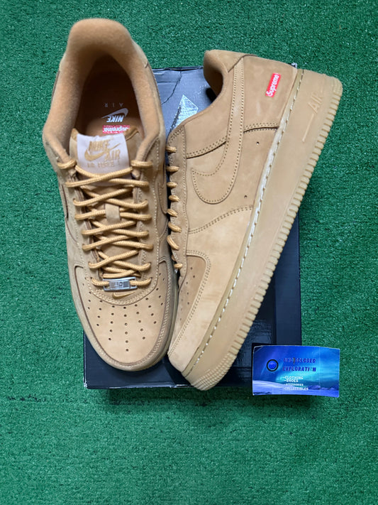 Nike Supreme Air Force 1 Wheat