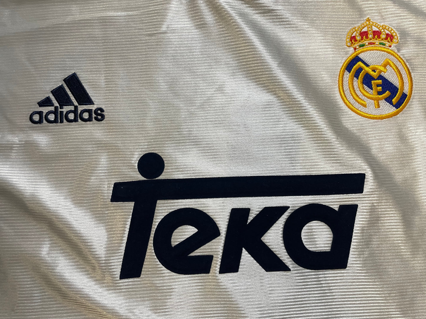 Adidas Real Madrid '99/00 White Home Soccer Jersey