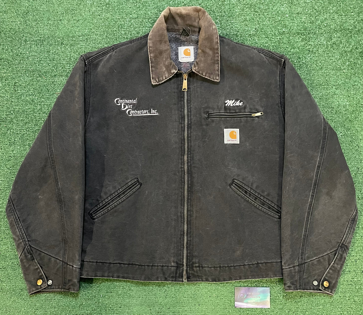 Vintage 1990s Carhartt Detroit gravel gray Detroit jacket