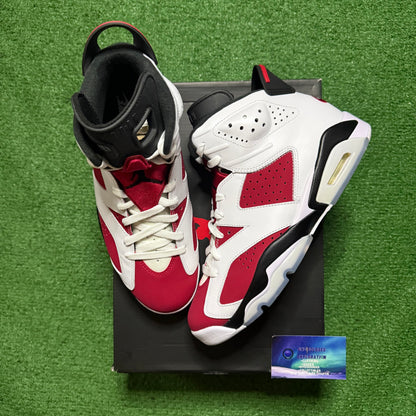 Jordan 6 Carmine 9.5 Men “Preowned”