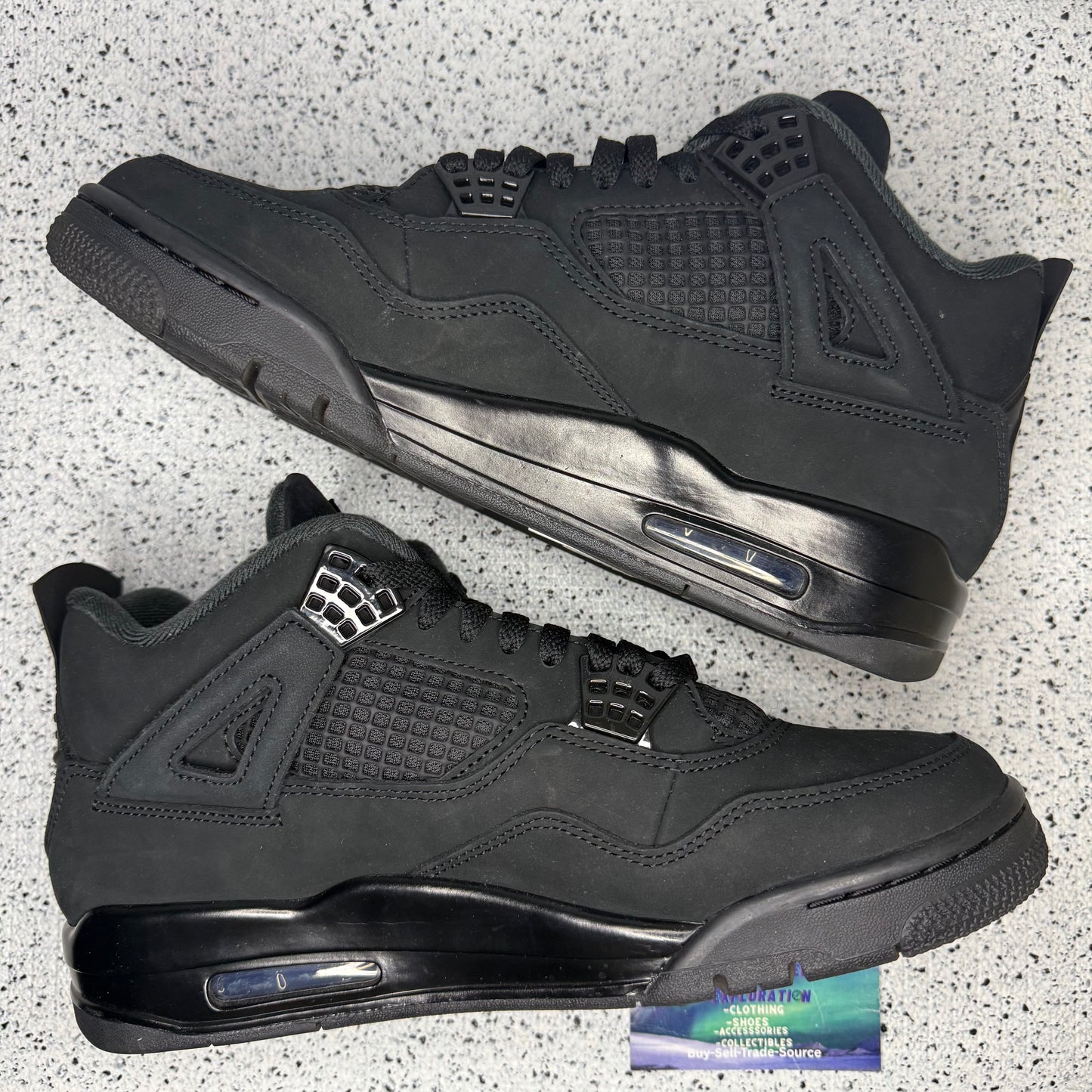 Jordan 4 Black Cat 10 Men “Preowned”