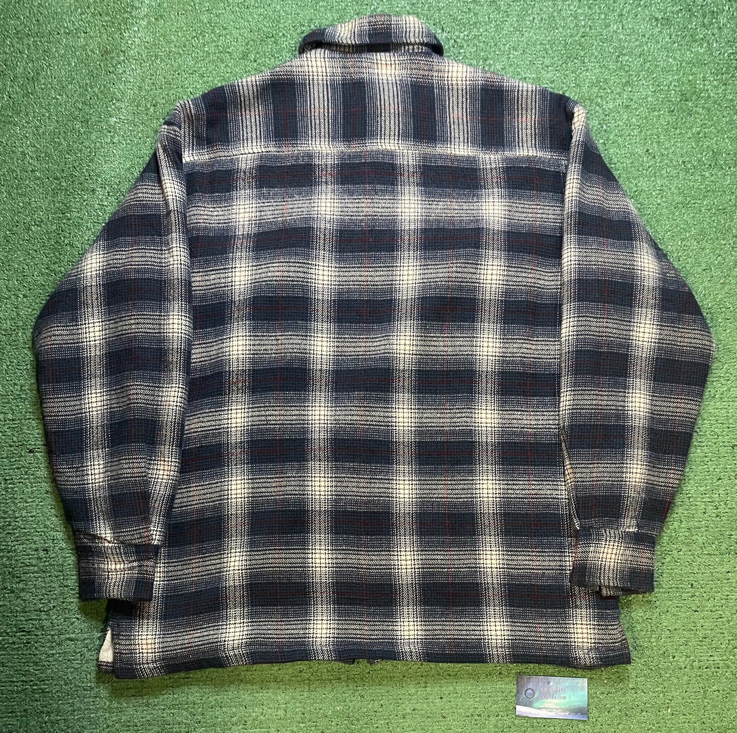 Vintage Alaska Wilderness Gear Sherpa flannel