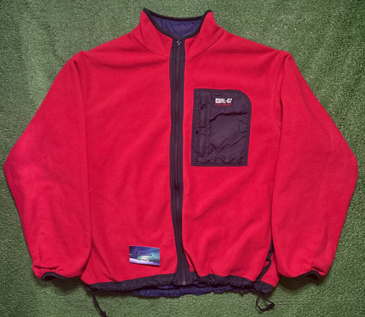 Vintage Polo Ralph Lauren Sport Reversible Jacket