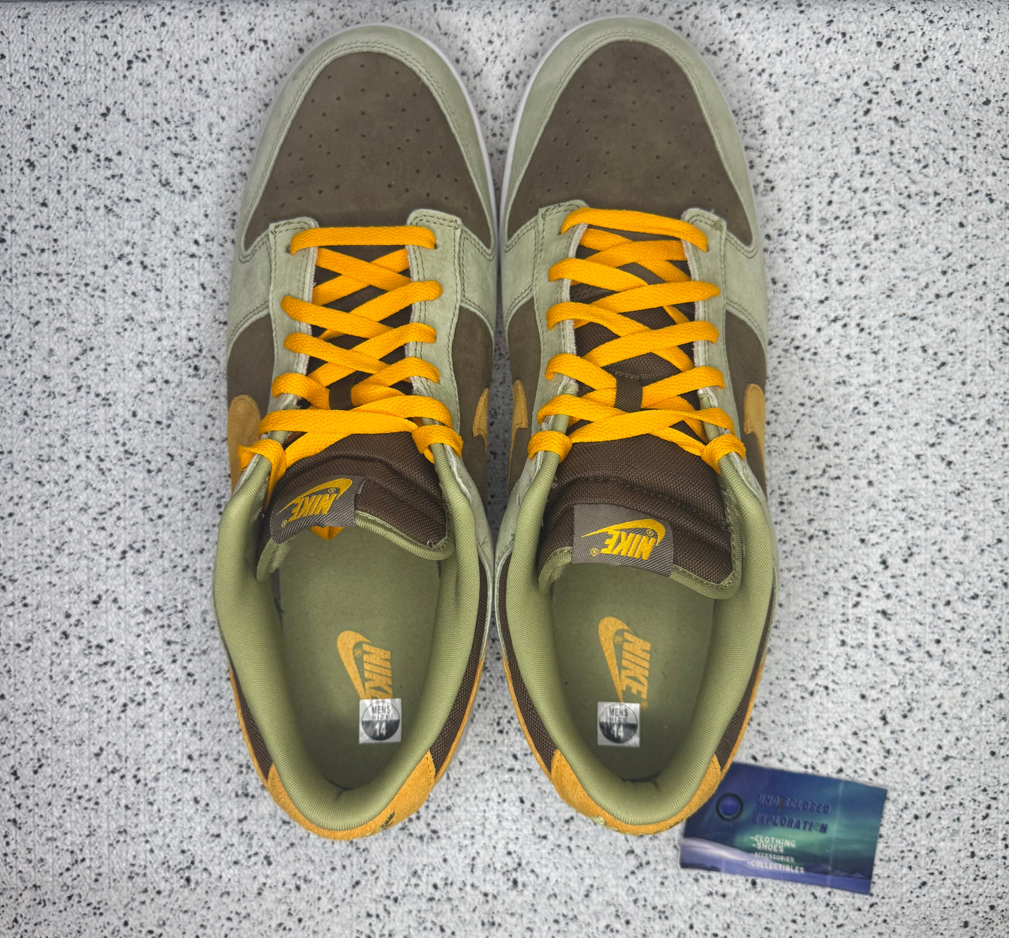 Nike Dunk Low Dusty Olive 14 Men/15.5 Women “Preowned”