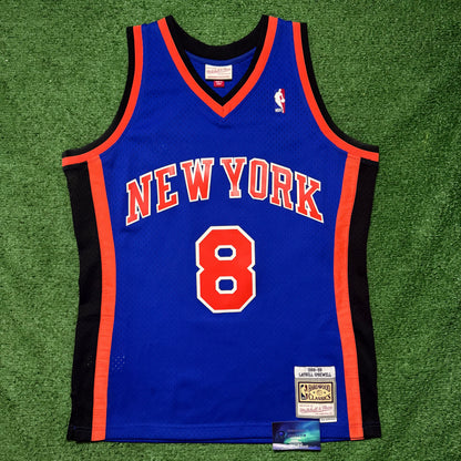 New York Knicks Latrell Sprewell Mitchell & Ness Jersey