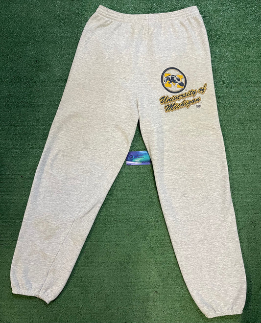 Vintage 1990s University Of Michigan Wolverines sweatpants