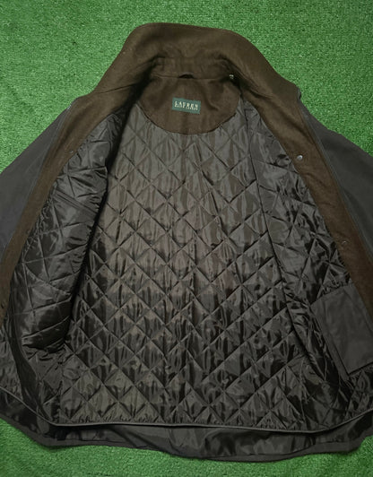 Vintage Lauren Ralph Lauren Trench Coat Quilted Removable Liner